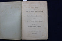 1908-1931 TOWN OF DURHAM, CONNECTICUT TOWN REPORTS-SOFTCOVER - LOT OF 3 - K 1530