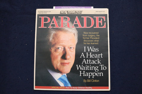 2005 SEPTEMBER 25 PARADE MAGAZINE - BILL CLINTON COVER - E 18343