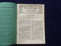 1928 DECEMBER THE READER'S DIGEST SOFTCOVER BOOK - NUMBER 80 - J 8441