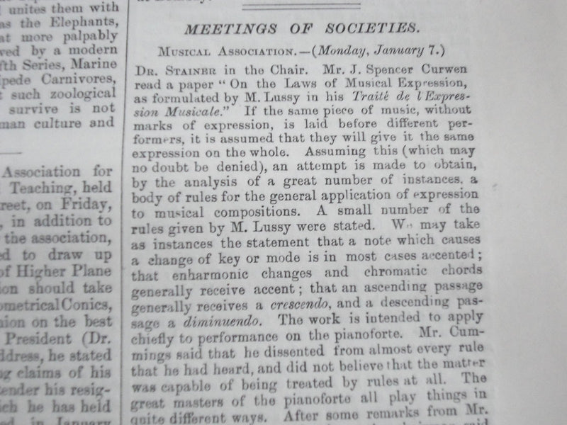 1878 THE ACADEMY WEEKLY REVIEW OF LITERATURE LOT OF 20 ISSUES - LONDON - O 2382