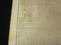 1851 MAY 3 THE BOSTON MUSEUM NEWSPAPER - AARON STEELE - SPANISH FLY - NP 9025
