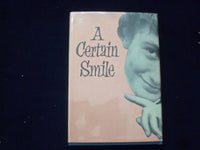 1956 A CERTAIN SMILE HARDCOVER BOOK BY FRANCOISE SAGAN - KD 8681