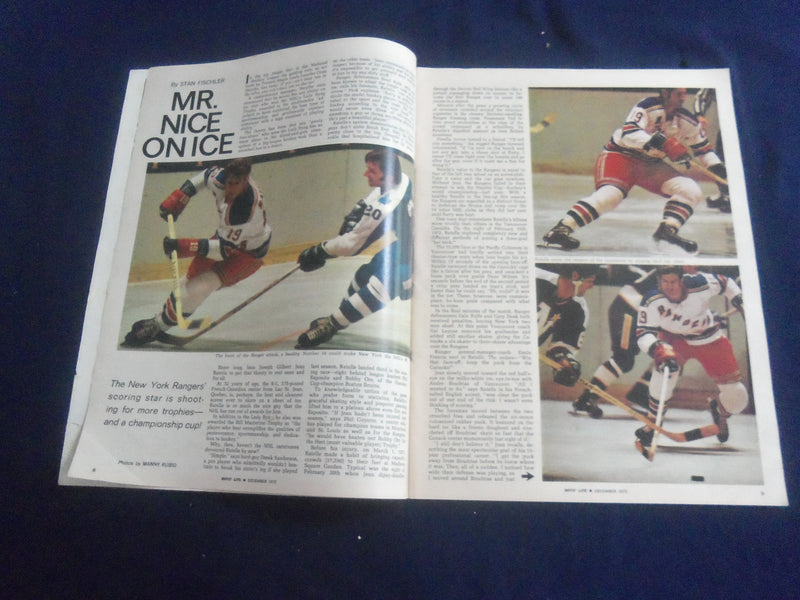 1972 DECEMBER BOYS' LIFE MAGAZINE - JEAN RATELLE COVER - SP 6481X