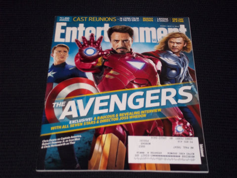 2012 MAY 4 ENTERTAINMENT WEEKLY MAGAZINE - THE AVENGERS COVER - E 12318