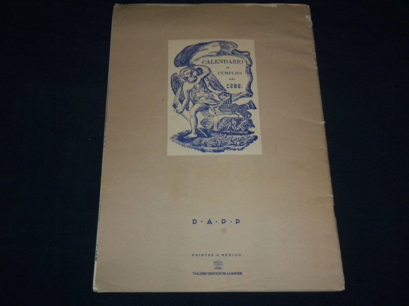 1938 OCTOBER MEXICAN ART & LIFE D. A. P. P. MAGAZINE ISSUE NO. 4 - J 8537