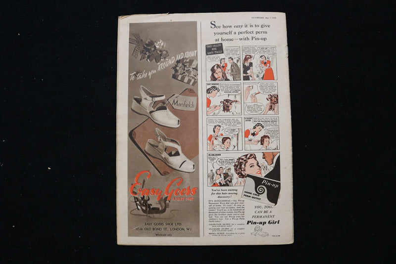 1949 MAY 7 PICTUREGOER MAGAZINE - SID FIELD COVER - E 26040