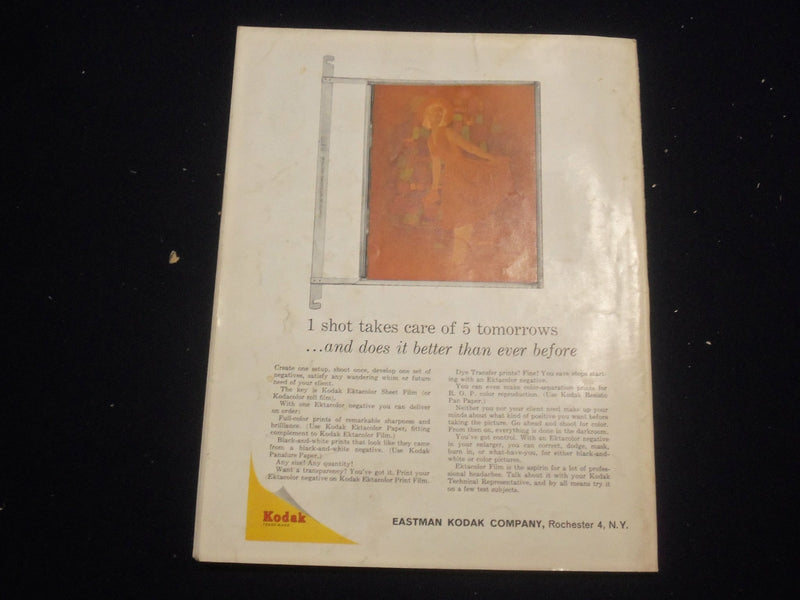 1961 AUGUST NATIONAL PHOTOGRAPHER MAGAZINE - PHOTOS & ARTICLES - ST 6620