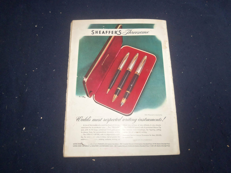 1947 AUGUST REDBOOK MAGAZINE - SOMETIMES IT STRIKES LIKE LIGHTNING - SP 6257I