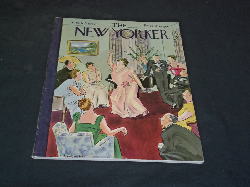 1947 FEBRUARY 8 THE NEW YORKER MAGAZINE - ILLUSTRATED COVER - NY 249