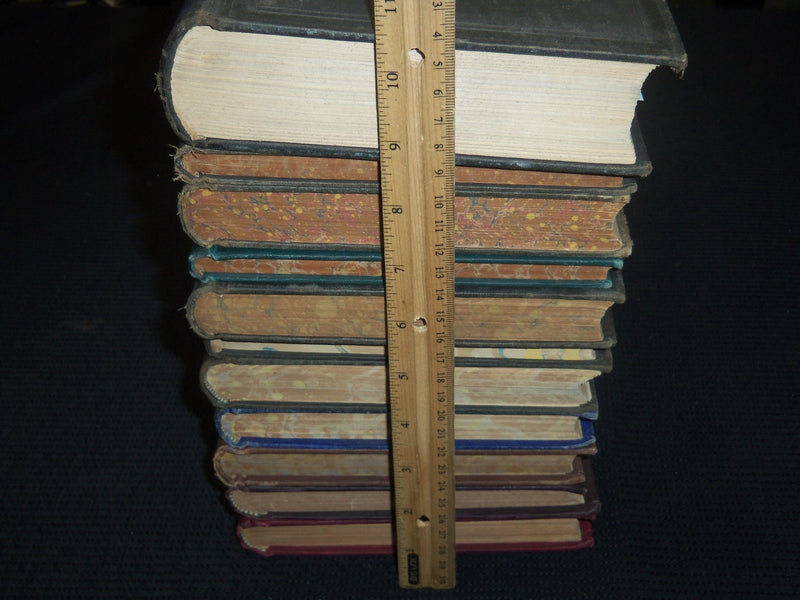 1881-1897 PENNSYLVANIA REPORT OF PUBLIC INSTRUCTION VOLUMES LOT OF 11 - KD 5712