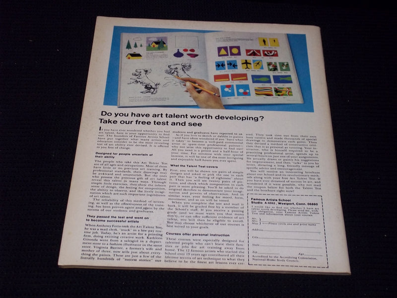 1969 JANUARY SCREENLAND PLUS TV LAND MAGAZINE - JACKIE KENNEDY - E 13550