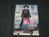 2012 NOVEMBER ELLE CANADA MAGAZINE - PINK COVER - FASHION - B 5818