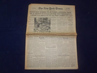 1944 JULY 12 NEW YORK TIMES - ROOSEVELT AGREES TO RUN FOR A FOURTH TERM- NP 6590