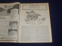 1918 MARCH 2 COLLIER'S MAGAZINE - WAKE UP! BY MARK SULLIVAN - ST 6727