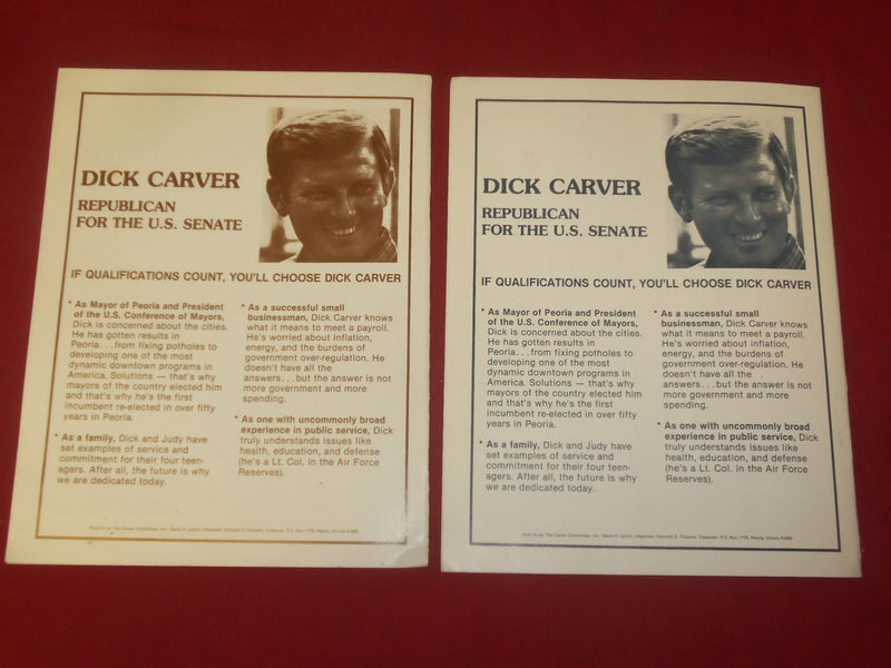 1979-1980 SHOWTIME PURDUE COLLEGE BASKETBALL PROGRAM-MCGAW HALL-LOT OF 2- J 4244