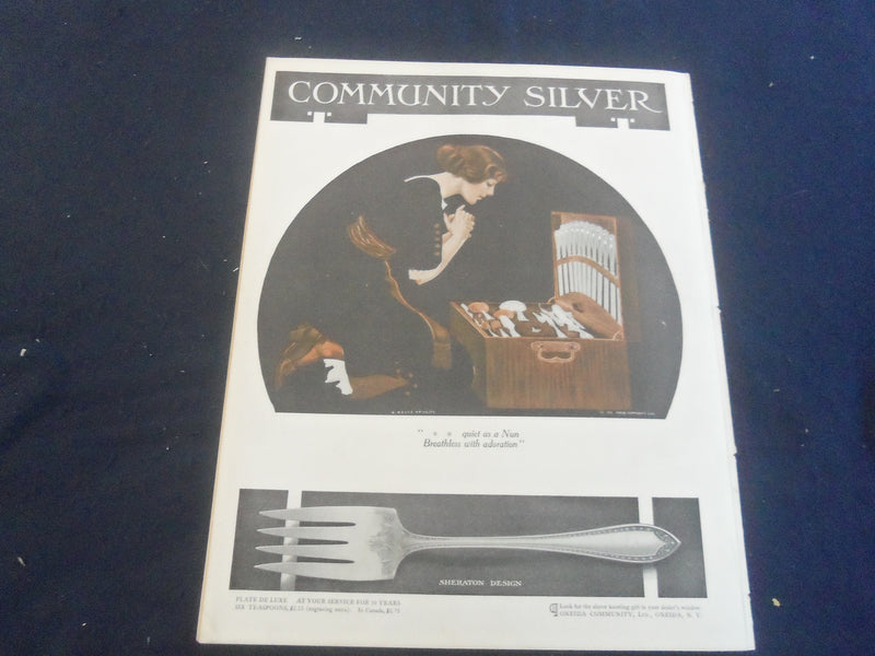 1914 APRIL 4 THE COUNTRY GENTLEMAN MAGAZINE - ILLUSTRATED COVER - B 2801K