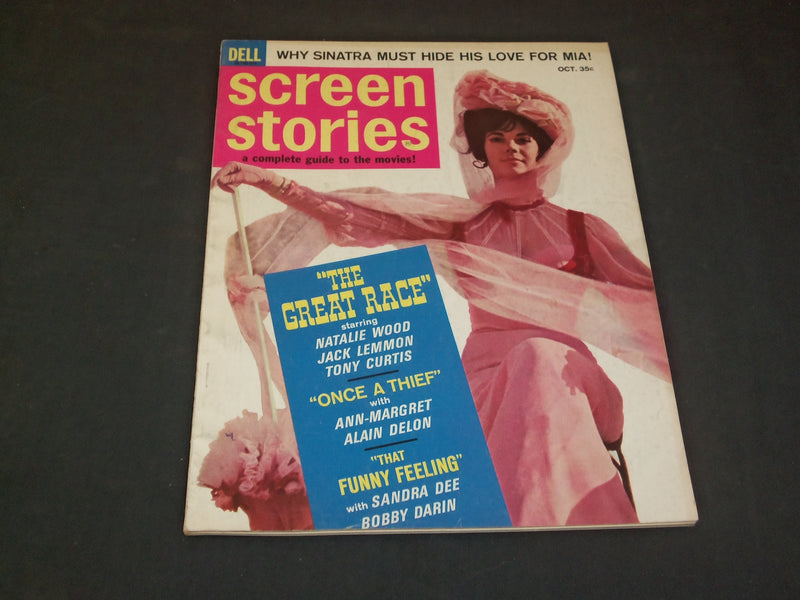 1965 OCTOBER SCREEN STORIES MAGAZINE - NATALIE WOOD - SP 8193