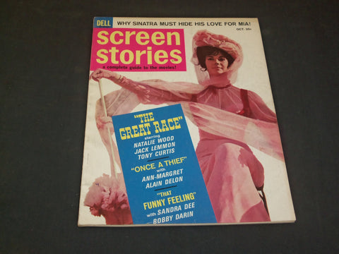 1965 OCTOBER SCREEN STORIES MAGAZINE - NATALIE WOOD - SP 8193
