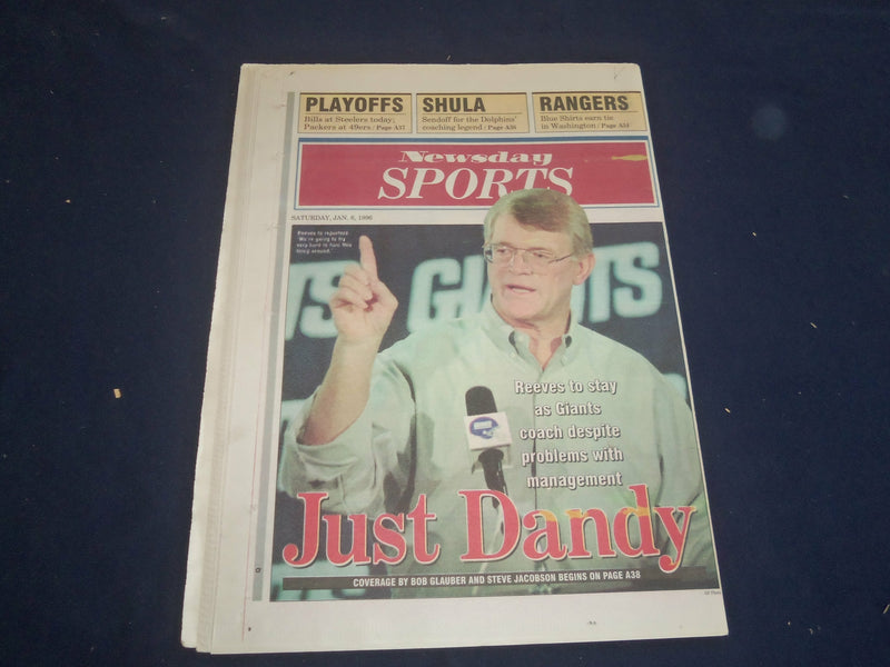 1996 JAN 6 NEW YORK NEWSDAY NEWSPAPER - NEAR MISS AT JFK AIRPORT - NP 5582