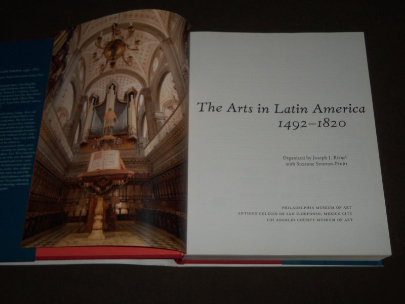 2006 THE ARTS IN LATIN AMERICA 1492-1820 BOOK - FIRST EDITION - D 149
