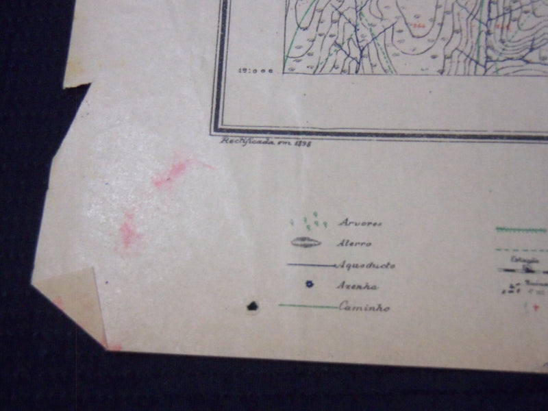 1898 CARTA DOS ARREDORES DE LISBOA 17