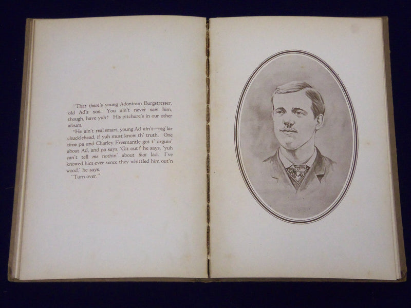 1916-1917 THE FOLYGRAFT & FAMBLY ALBUMS BY FRANK WING VOLUME LOT OF 2 - KD 3564