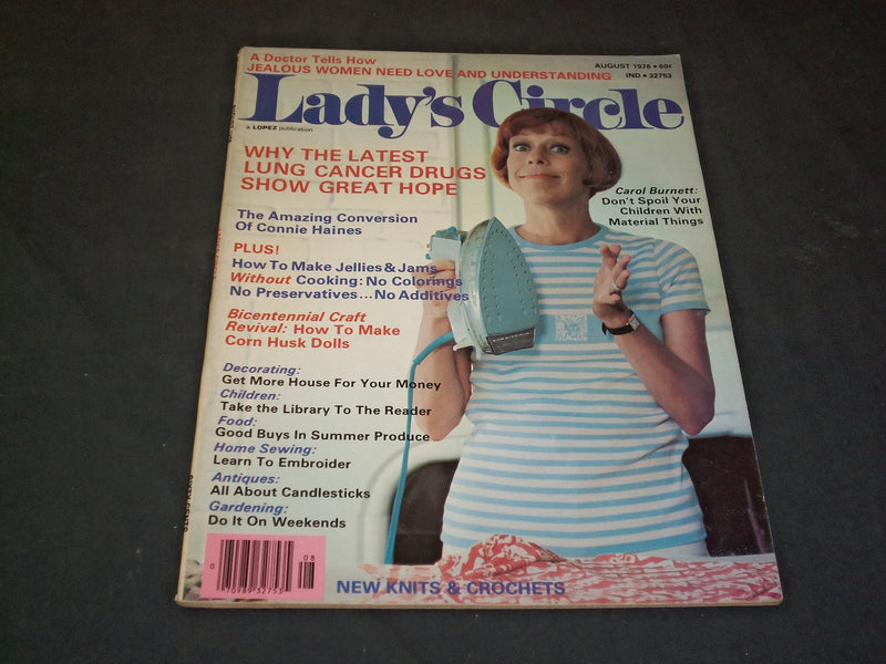1976 AUGUST LADY'S CIRCLE MAGAZINE - CAROL BURNETT - SP 6497