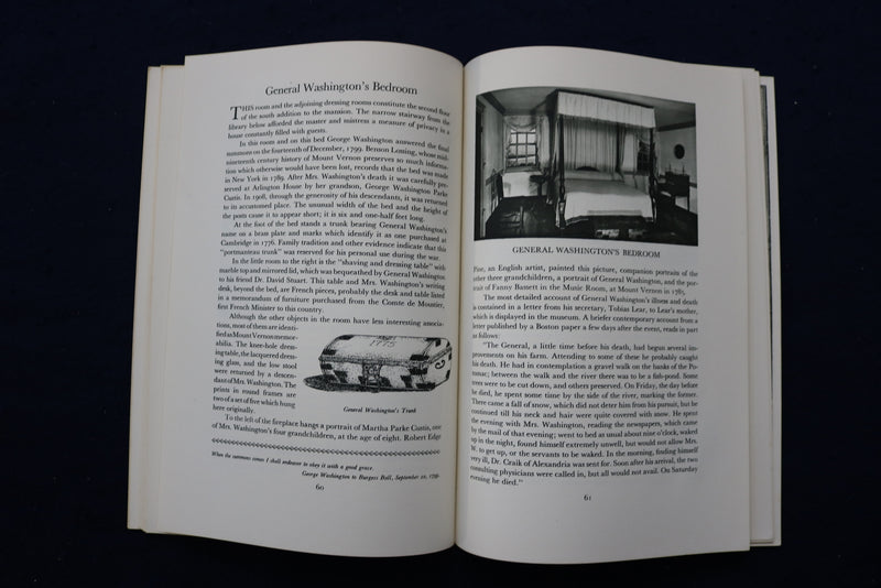 1953 & 1967 MOUNT VERNON - AN ILLUSTRATED HANDBOOK -SOFTCOVER - LOT OF 2- K 1343