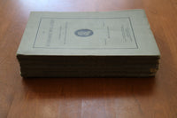 1909-1910 THE ECONOMIC BULLETIN QUARTERLY - LOT OF 5 - O 3916