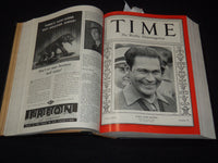 1937 APRIL-JUNE TIME MAGAZINE BOUND VOLUME - GREAT COVERS - NICE ADS - KD 3806M