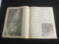 1969 JULY 8 CHICAGO AMERICAN TODAY NEWSPAPER- MOON TRIP PROBLEMS/PERILS- NP 5834