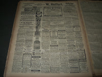 1901 JULY 3-AUGUST 31 HAMBURGER NACHRICHTEN GERMAN NEWSPAPER LOT - BV 163