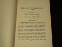 1926 THE CASE OF BITUMINOUS COAL BOOK - INSTITUTE OF ECONOMICS - KD 9510