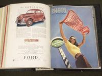 1951-1952 PHOTO MAGAZIN GERMAN LOT OF 12 - GREAT COVERS & PHOTOS - KD 575