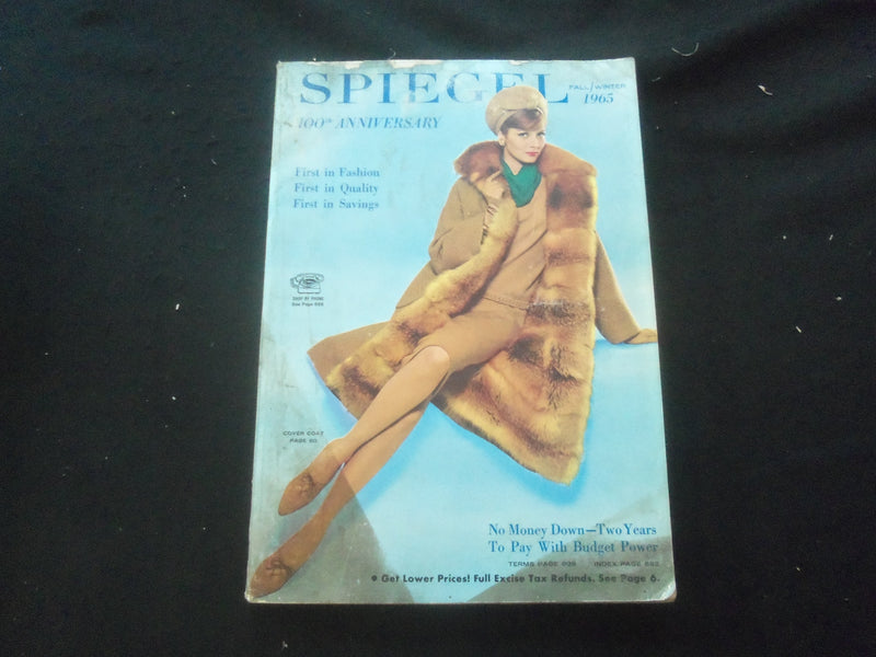 1965 FALL AND WINTER SPIEGEL CATALOG - GREAT FASHION - R 91Q