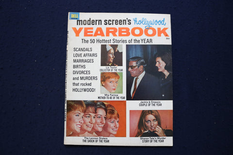 1970 MODERN SCREEN HOLLYWOOD YEARBOOK MAGAZINE - JACKIE KENNEDY COVER - E 12913