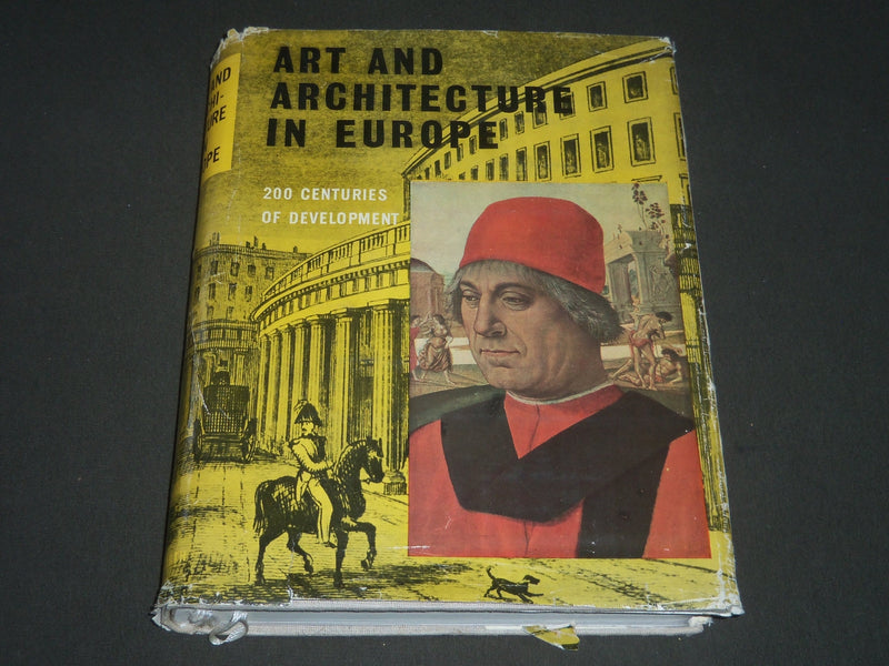 1960 ART AND ARCHITECTURE IN EUROPE BY ANTONIN MATEJCEK BOOK - KD 4084