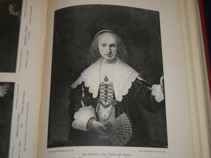 1906 REMBRANDT DES MEISTERS GEMALDE GERMAN BOOK BY ADOLF ROSENBERG - KD 968