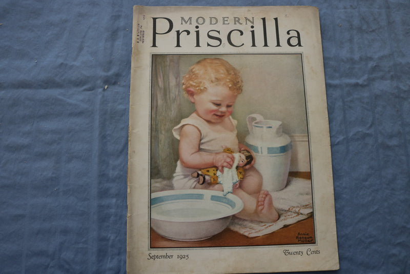 1925 SEPTEMBER THE MODERN PRISCILLA MAGAZINE-ILLUSTRATIONS/STORIES/ADS- SP 4782Y