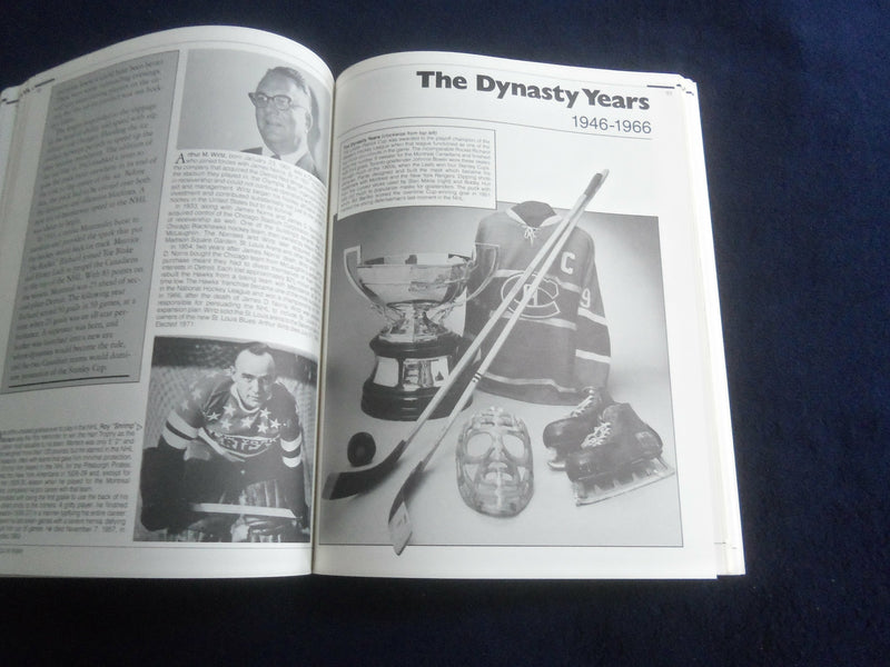 1988 HOCKEY HALL OF FAME BOOK - OFFICIAL HISTORY OF THE GAME AND STARS - F 253Z