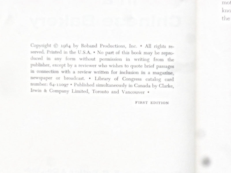 1964 HELP! I'M A PRISONER IN A CHINESE BAKERY HARDCOVER BOOK-ALAN KING - KD 8921