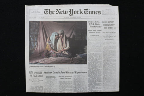2024 DECEMBER 29 NEW YORK TIMES - ISRAELI AGENCIES BURROED DEEP INTO HEZBOLLAH