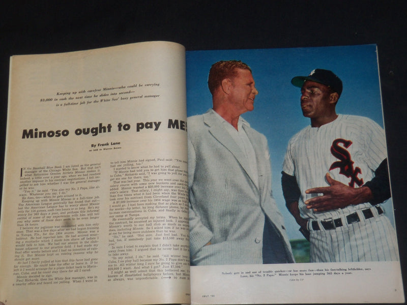 1955 JULY SPORT MAGAZINE - NED GARVER COVER - SP 8490