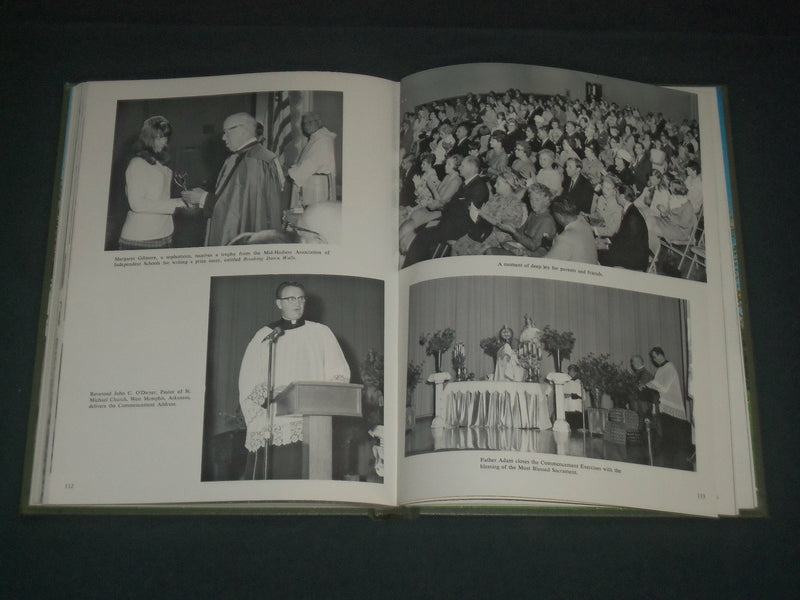 1968 BROADLEAN OUR LADY OF THE BLESSED SACRAMENT SCHOOL YEARBOOK - YB 1674