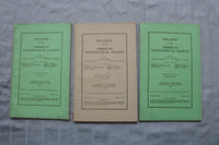 1932-1937 BULLETIN OF THE AMERICAN MATHEMATICAL SOCIETY - LOT OF 18 - O 3899