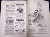 1884 HARPER'S MONTHLY MAGAZINE LOT 12 COMPLETE YEAR - HOWARD PYLE - ADS - WR 250