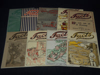 1919 FACTS - H. V. GREENE COMPANY MAGAZINE LOT OF 9 ISSUES - O 3786