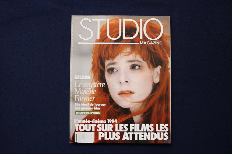 1994 JANUARY STUDIO MAGAZINE - MYLENE FARMER COVER - FRENCH - E 18492