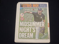 2020 JULY 23 NEW YORK DAILY NEWS NEWSPAPER - MLB SEASON TO START TONIGHT