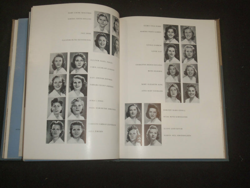 1942 NEW JERSEY STATE COLLEGE FOR WOMEN YEARBOOK - NEW BRUNSWICK, NJ - YB 2304